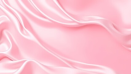pink silk background AI