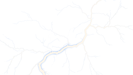 Thunder Lightning  isolated on transparent background. Flash of light, lightning png