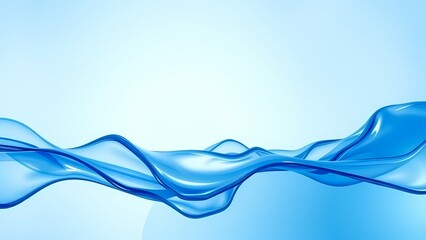 abstract blue background with waves