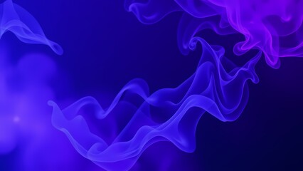 blue smoke background