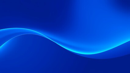 abstract blue wave background AI