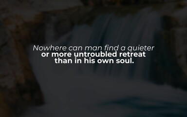 Marcus Aurelius quotes on stoic philosophy, wisdom, and self-mastery. Ideal for posters, apparel,...
