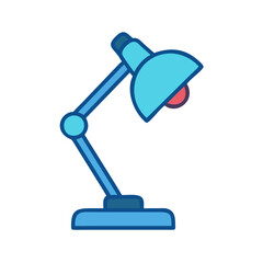 desk lamp icon design