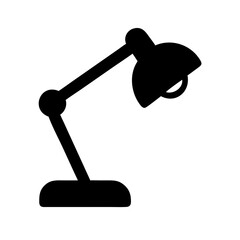 desk lamp icon design
