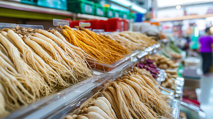 ginseng in the shop