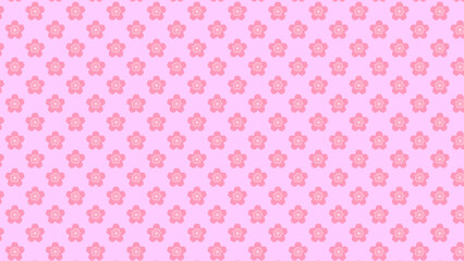 桜のパターンA（ベクター）