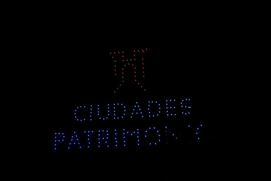 ESPECTÁCULO DE DRONES EN EL CIELO DE SALAMANCA 2024