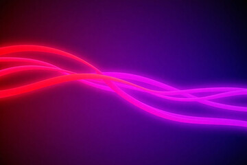 vibrant abstract design red to blue gradient neon colored lines