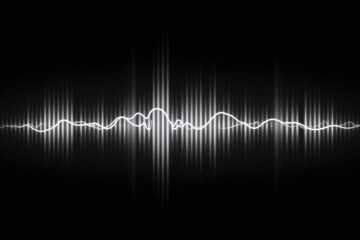 sound wave vertical lines curves black bg gradient effect