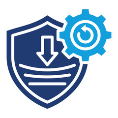 Operational Resilience Icon Element For Design
