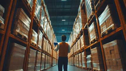 Warehouse Worker Inventory Management System Using Tablet