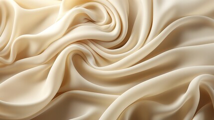 Fototapeta premium Luxury soft smooth beige cashmere fabric texture background. 