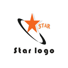 Obraz premium Star logo design simple concept Premium Vector