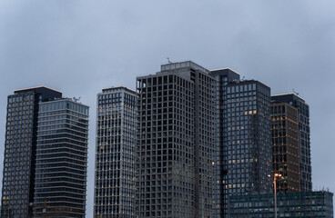 Fototapeta premium city skyscrapers