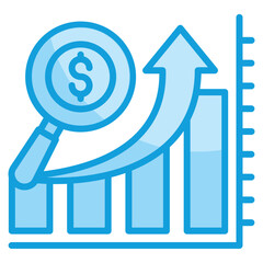 Forecasting Icon Element For Design