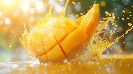 Mango Splash: A Burst of Tropical Delight