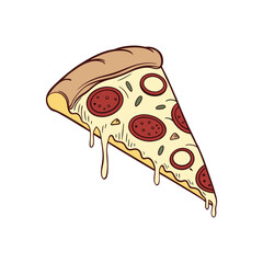 pizza clipart illustration vector
