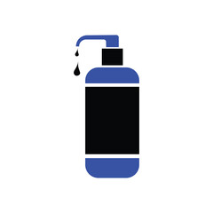 Liquid soap icon vector design template