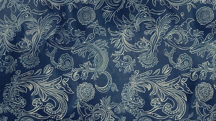 paisley seamless pattern wallpaper