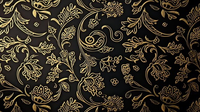paisley seamless pattern wallpaper