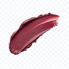 abstract 3d lipstick smudges in different colour style isolated on white background