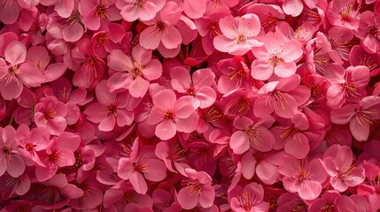 Obraz premium japanese flower seamless pattern wallpaper