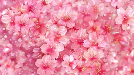 japanese flower seamless pattern wallpaper