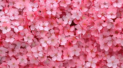 Fototapeta premium japanese flower seamless pattern wallpaper