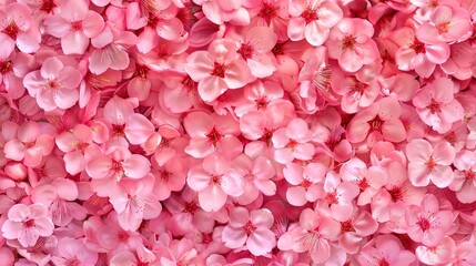 Obraz premium japanese flower seamless pattern wallpaper
