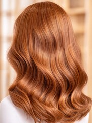 Fototapeta premium Hairstyling inspiration salon hair photography indoor close-up textured hair trends