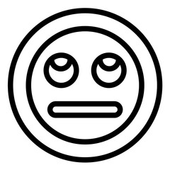 Face with Rolling Eyes Icon