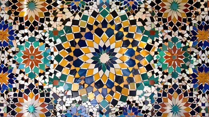 moroccan tiles seamless pattern wallpaper
