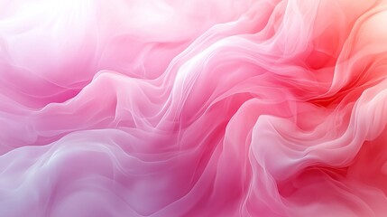 Obraz premium Abstract Pink Waves