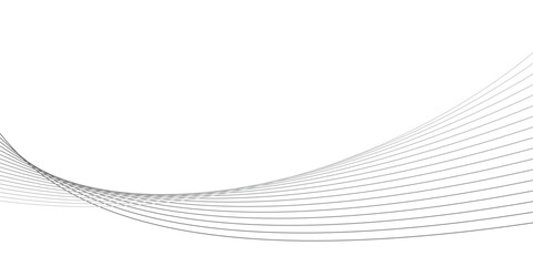 Futuristic curved backgrounds for business and technology-related designs.