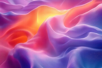 Obraz premium futuristic abstract 3d background designed with flowing forms and vibrant colors creating an immersive visual experience that captivates the viewers imagination and evokes a sense of wonder