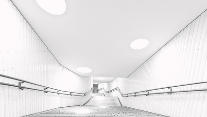 Durchgang Treppe modern