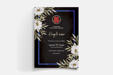 floral bridal shower invitation templates