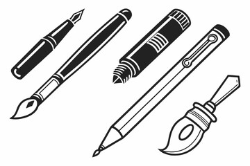 pen and pencil icon