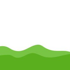 Obraz premium Footer Ground Shape