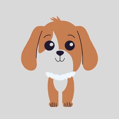 Cute Cartoon Dog