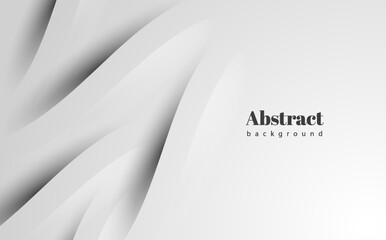 Abstract line simple elegant white grey background