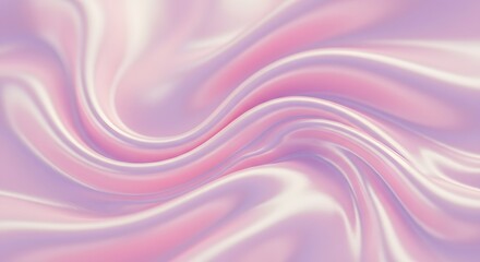 Obraz premium Swirl gradient pattern with soft pastel tones creating abstract and ethereal background suitable for dreamy and aesthetic creative concepts and modern artistic design