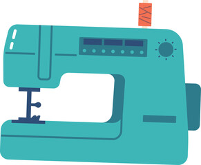 Sewing machine appliance vector illustration