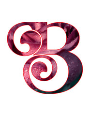 Valentine Alphabet Letter – B