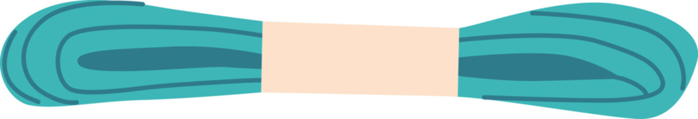 Mouline thread for sewing needlework