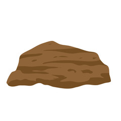 Detailed vector showing particles in clay soil