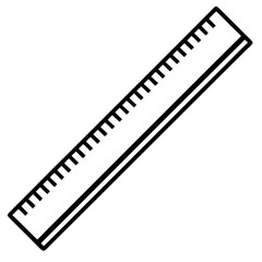 Geometric Motion Ruler Launch Illustration