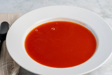 bowl of tomato soup