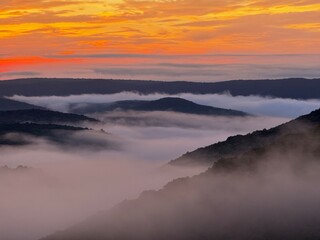 Fototapeta premium on top looking East