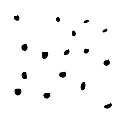 Repeating irregular brush strokes spot